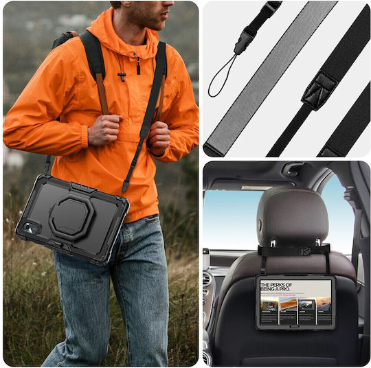 Back Cover Ανθεκτική Μαύρη (Lenovo Tab M11)