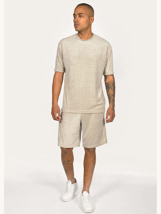 Men's Beige Shorts