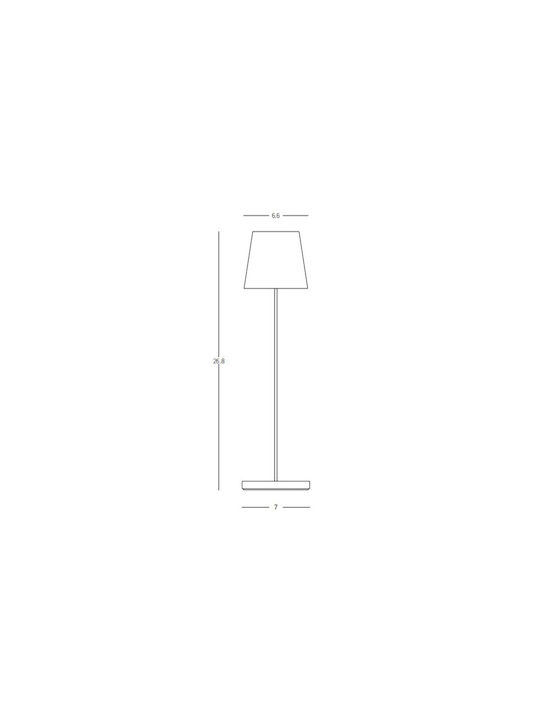 Zambelis Lights Lampă De Masă LED 1.5W 26.8x7cm Zambelis Lights Lampă De Masă LED 1.5W 26.8x7cm