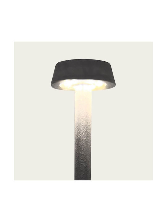 Zambelis Lights Επιτραπέζιo Φωτιστικό LED Εξωτερικού Χώρου 2W με Θερμό Λευκό Φως Μαύρο