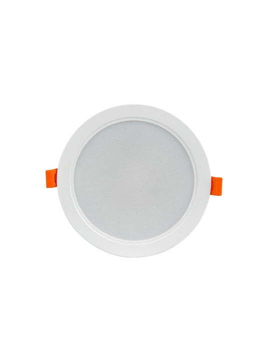 LED line Rundes Deckenstrahler mit Eingebaute LED und Natürliches Weiß Licht