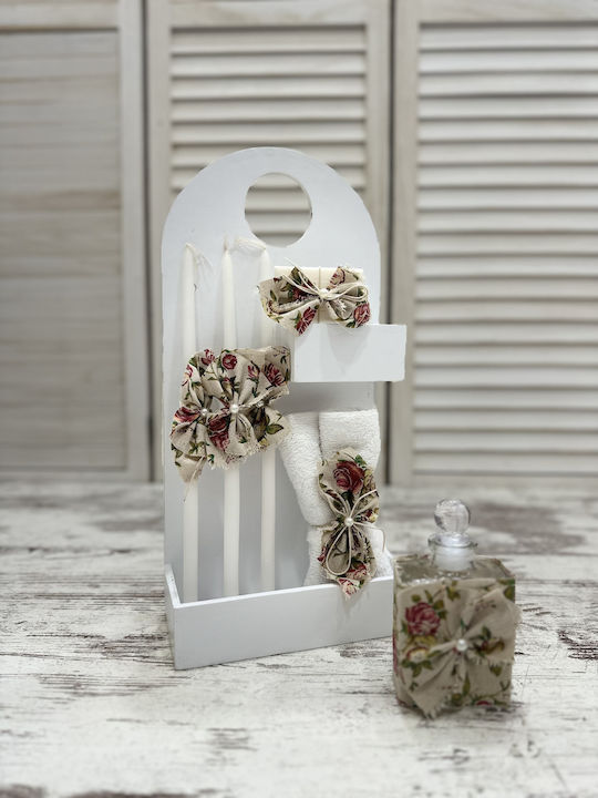 Guy Laroche Complete Baptism Package Girl Theme Vintage Floral Tho-143