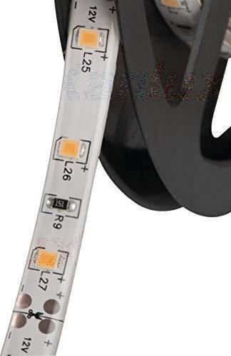 Kanlux Rezistent la apă Bandă LED 12V Alb Cald Lumină 5m Tip SMD3528