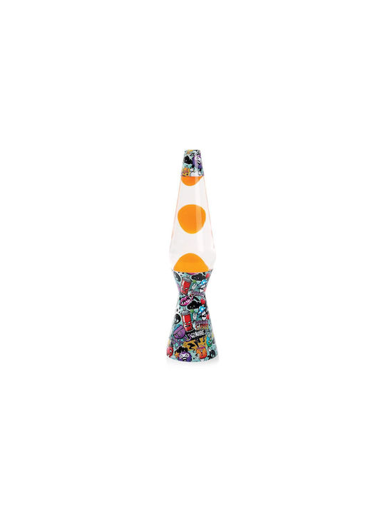 Total Gift Decorative Lamp Lava Lamp Yellow