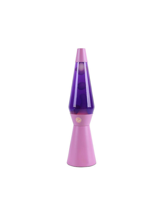 I-Total Dekorative Lampe Lavalampe Lila