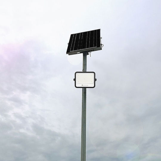 V-TAC Waterproof Solar LED Flood Light 400W Warm White 2000K with Remote Control IP65