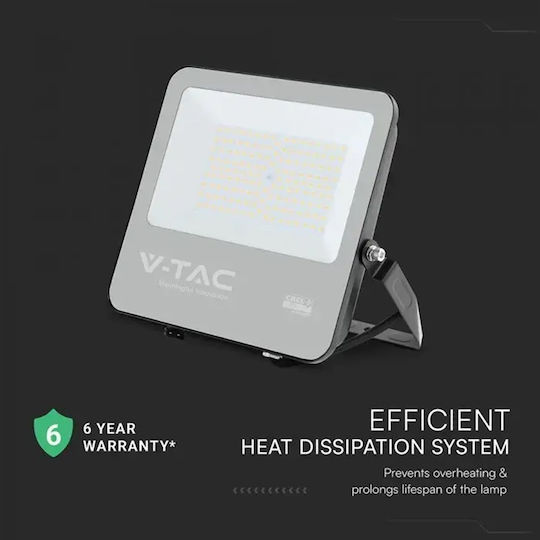 V-TAC Στεγανός Προβολέας LED 100W Φυσικό Λευκό 4000K IP65
