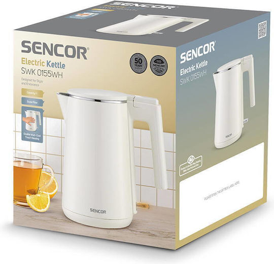 Sencor Βραστήρας 1lt 1500W Γκρι
