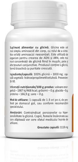 Glycine 1000 Mg 60 Capsules