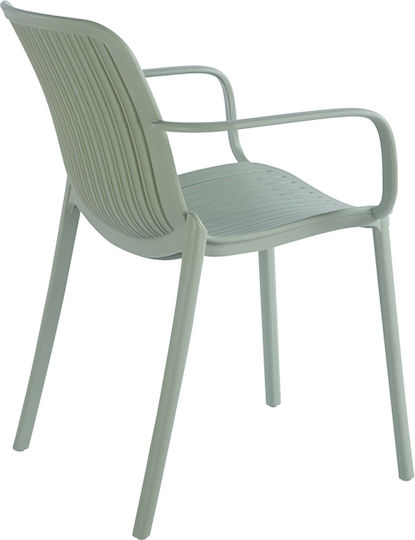 Pakketo Gartenstühle Polypropylen Teragi Grüne 59x57x82cm