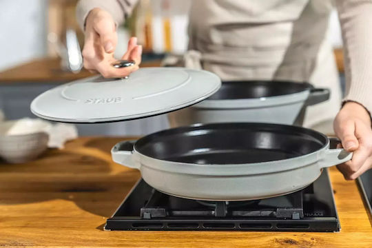 Staub Cratiță Olandeză Rotundă din Fontă 33x35cm 3 Bucăți
