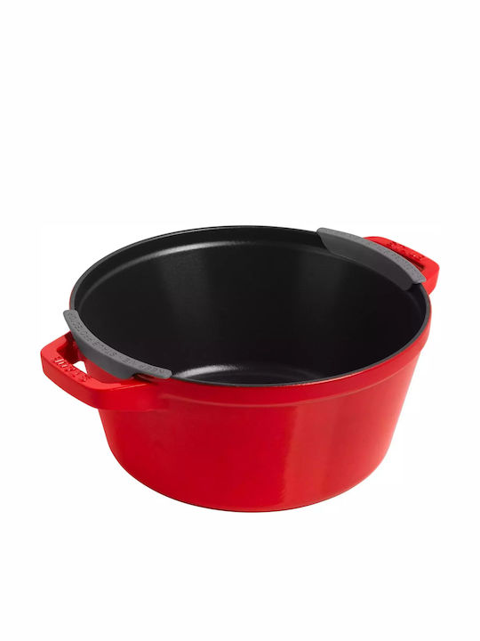 Staub Γάστρα Στρογγυλή Μαντεμένια 40x35cm 3τμχ
