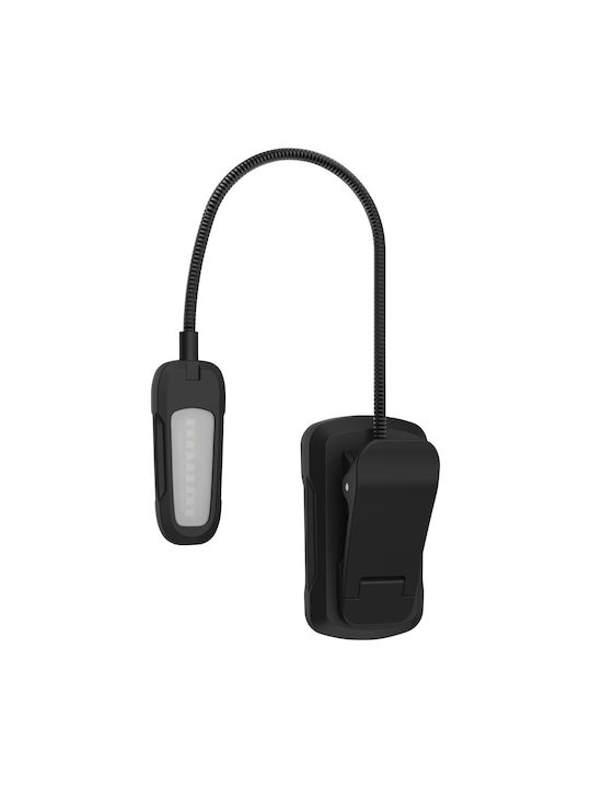 Ansmann LED Office Lamp and Clip in Black Color