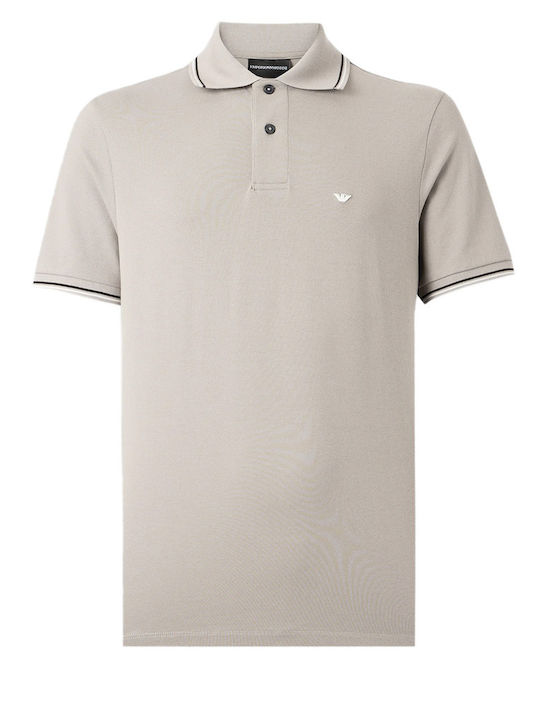Polo T-shirt Beige EM004606AF23090 U8049