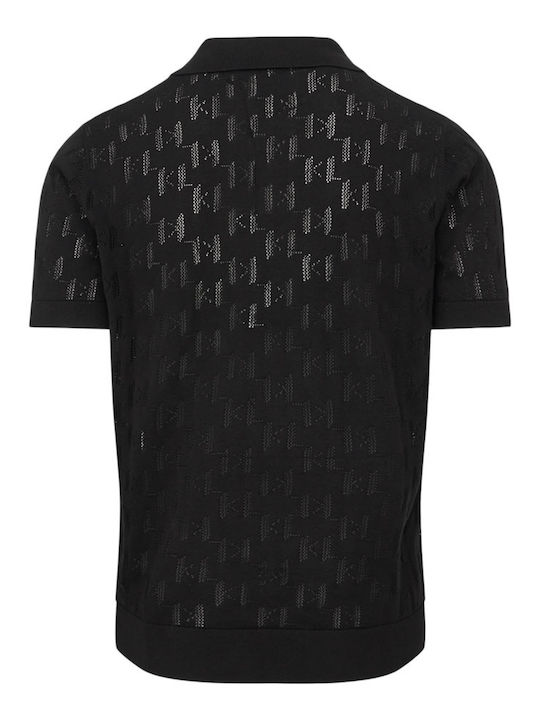 Polo T-shirt Μαυρο