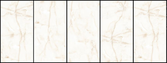 Ivt 0300-60120-022 Bodenfliese Innenbereich Porzellan Glänzende Oberfläche 120x60cm Hellbeige