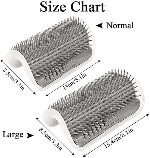 Corner Grooming Massage Brush Cats