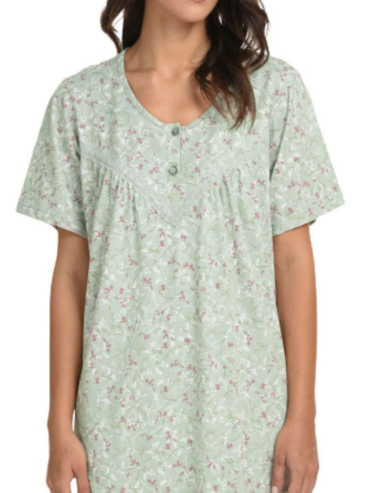 Primavera Summer Women's Nightgown Mint