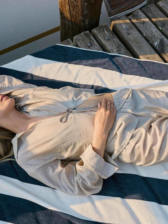 Aruelle Καλοκαιρινό Γυναικείο Σετ Πιτζάμας Glowing Beige