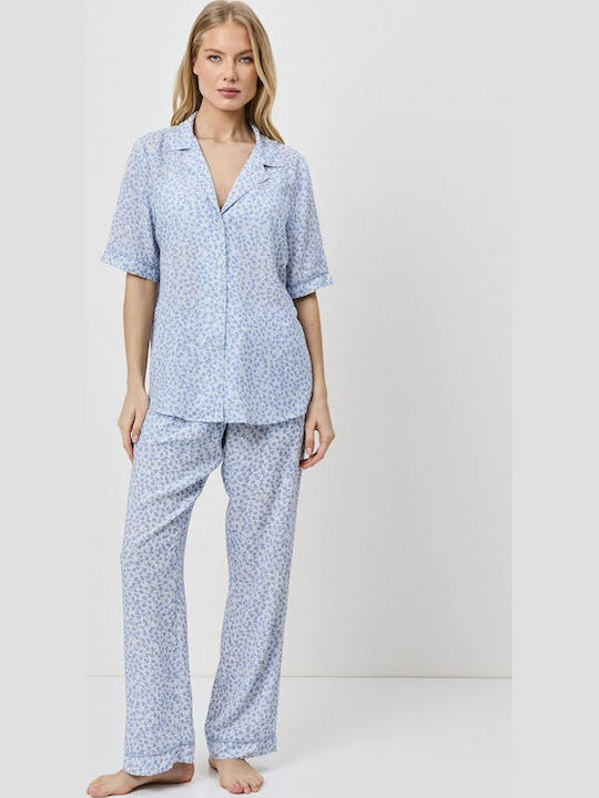 Aruelle Summer Women's Pyjama Set Blue Aruelle Summer Women's Pyjama Set Blue