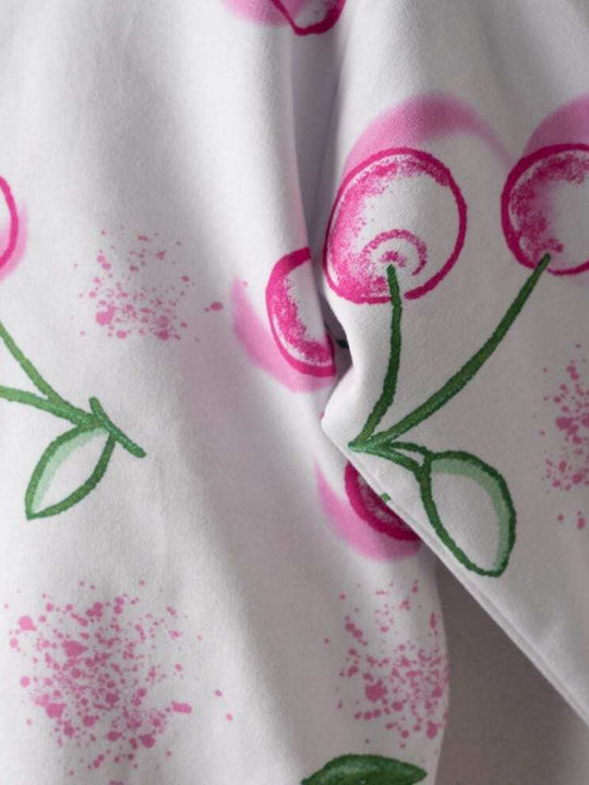 Kids Tracksuit Set With Jacket Cherry Fuchsia