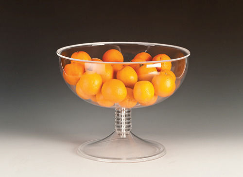 Raki Obstschale Kunststoff Transparent 36x36x28cm