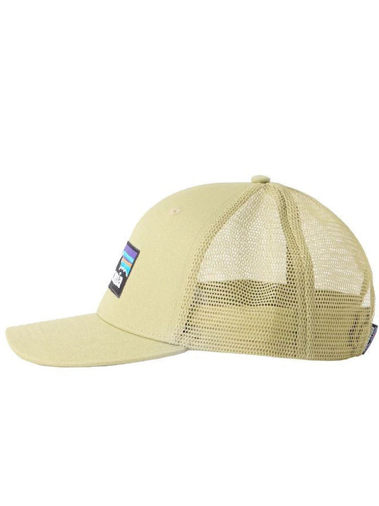 Καπέλο Unisex P-6 Logo Trucker Hat Patagonia Κίτρινο
