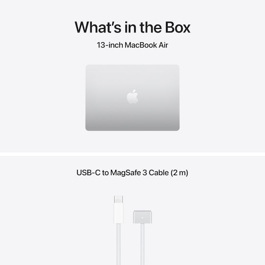 Apple MacBook Air 13.6" IPS Retina Display (M5-10-Core/24GB/1TB SSD/10-Core GPU) Silver (US Keyboard)
