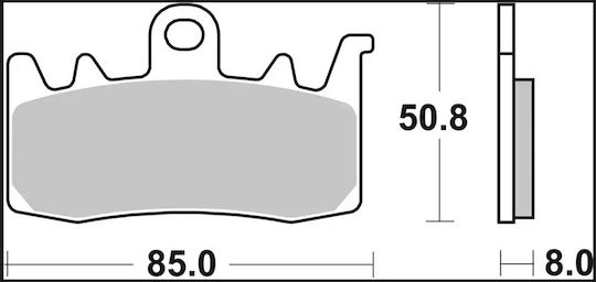 Brembo Plăcuțe Ceramice 07bb38rc 1 Set 1 Etrier