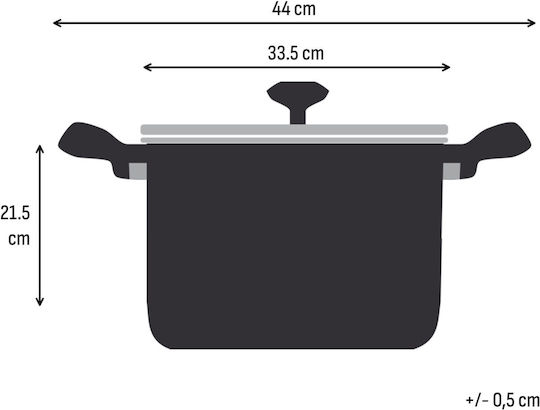 Tefal Emotion+ Дълбока 13.8л / 32см Tefal Emotion+ Дълбока 13.8л / 32см