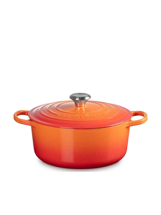 Le Creuset Gusseisen Tiefer Topf