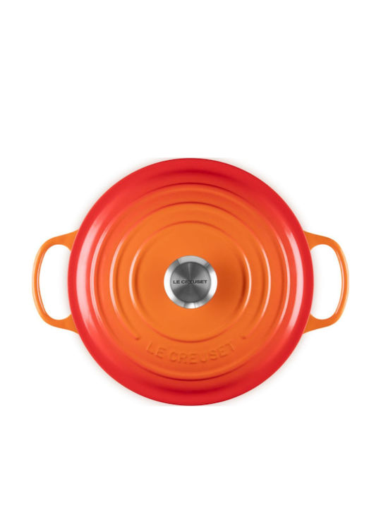 Le Creuset Gusseisen Tiefer Topf