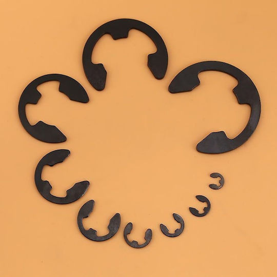Set of Safety Rings Case 300 Pieces E-clip Assortment