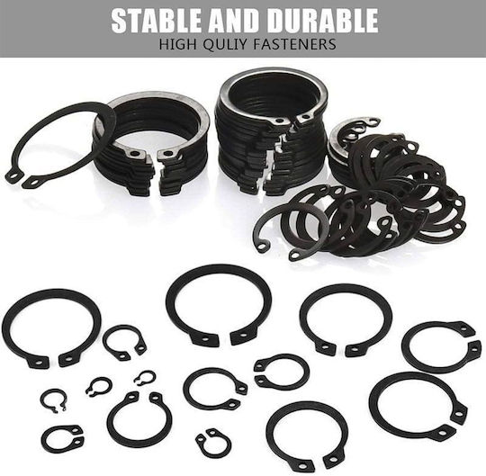Ασφάλειες Snap Ring Σετ 300 Τεμαχίων Snapring Assortment 300pcs