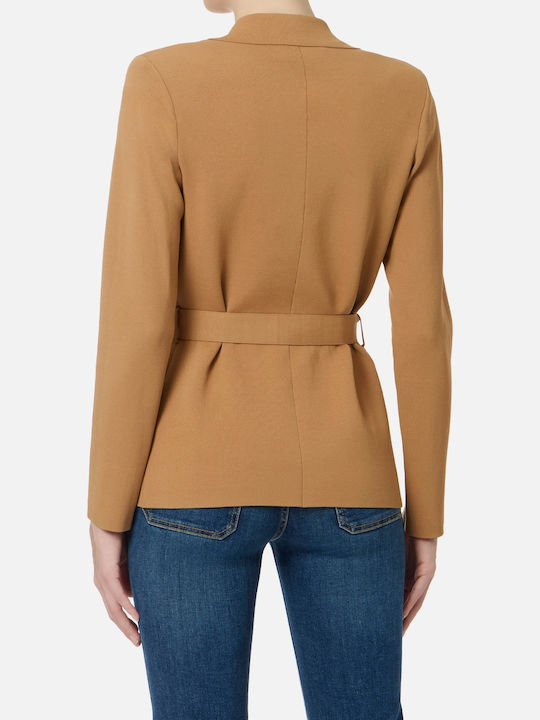 Elisabetta Franchi Women's Blazer Camel