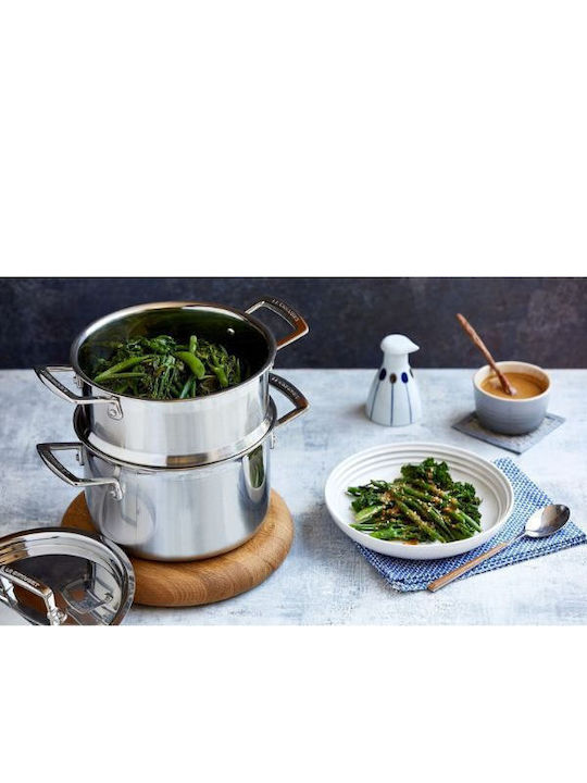 Le Creuset Βαθιά Ανοξείδωτη Κατσαρόλα 6lt /
