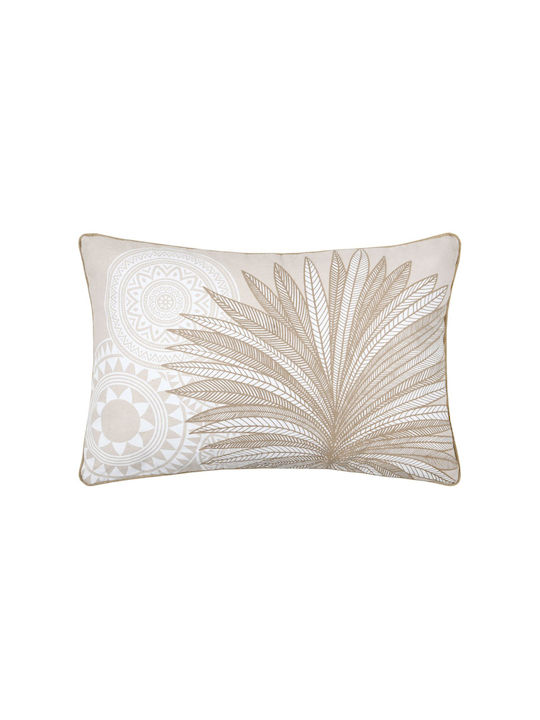 Sofa Cushion S-f Mekong in 100% Cotton Naturel Size 40x60cm