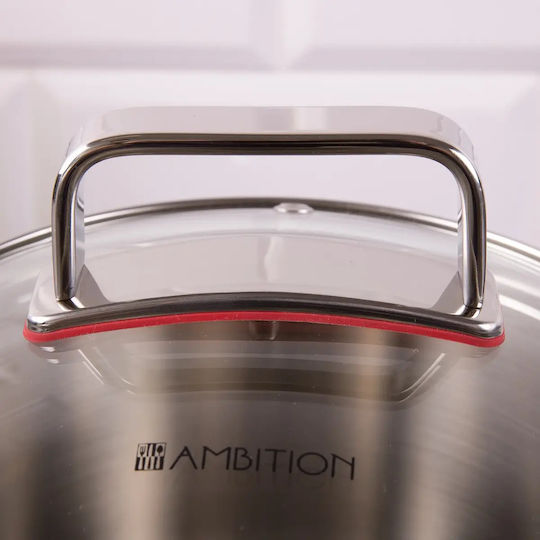 Ambition Selection Βαθιά Ανοξείδωτη Κατσαρόλα 5.3lt / 32cm