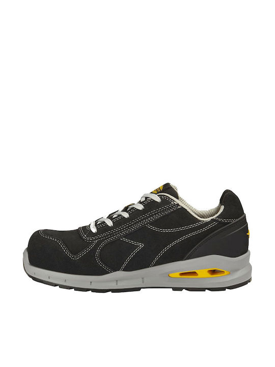 Utility Diadora Run A Box Παπούτσι Ασφαλείας Μαύρο S3S με Πιστοποίηση ESD , FO ,SR