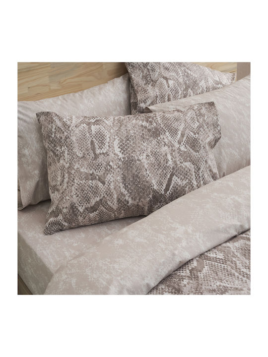 Charalambidis Textiles Sahara Σετ Σεντόνια Υπέρδιπλα 220x260εκ. Πολύχρωμο (4τμχ)