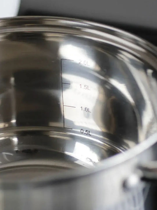 Tadar Oală Adâncă din Oțel Inoxidabil 5l