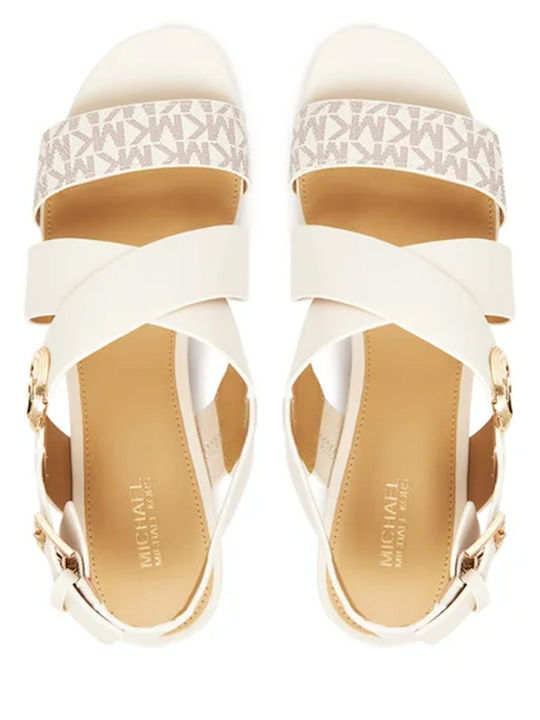 Leather Sandals White