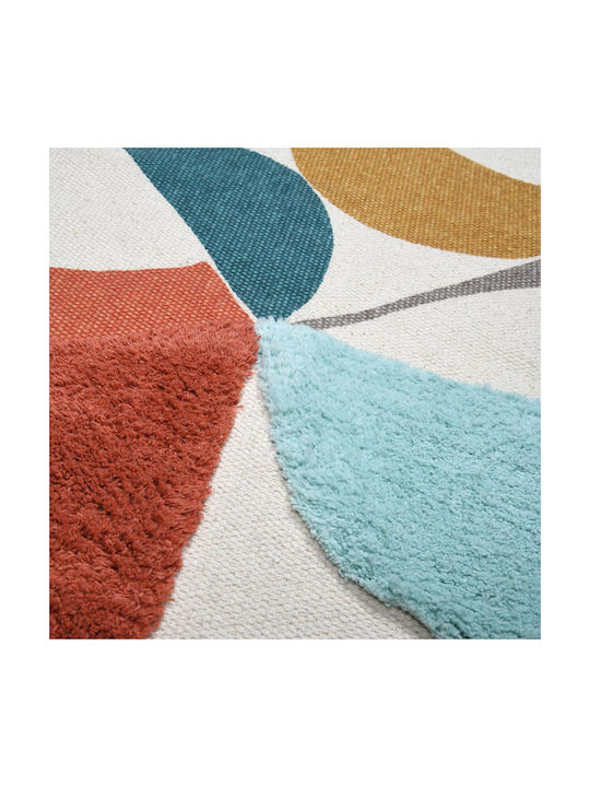 S-f Blokken Rug Rectangular Multicolour 60x90cm