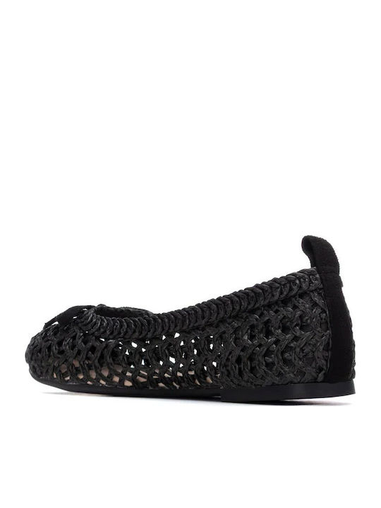 Women's Ballerina Shoes in Black Colour