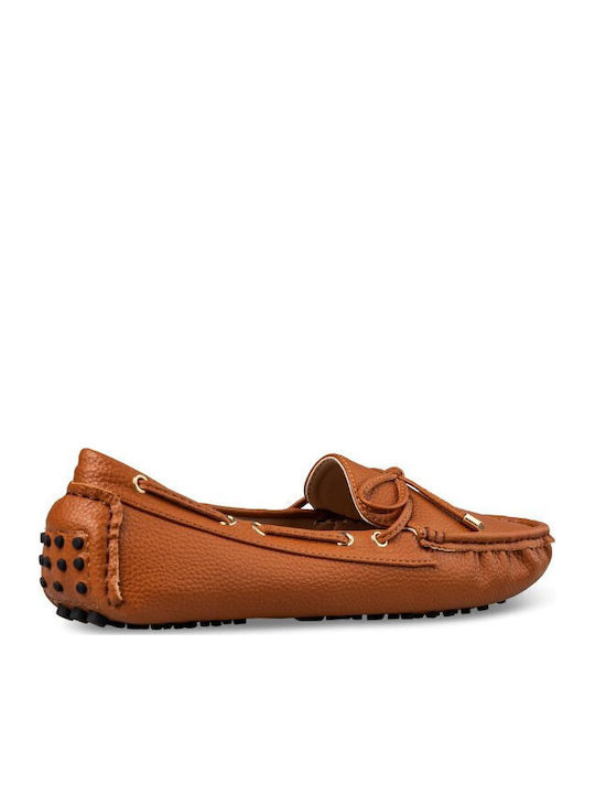 Γυναικεία Loafers σε Καφέ Χρώμα