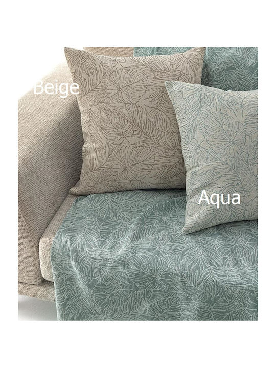 Palamaiki Pena Armchair Throw 180x180cm Beige