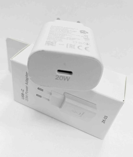 Incarcator Fără Cablu cu Port USB-C 20W Power Delivery (FOX385337)