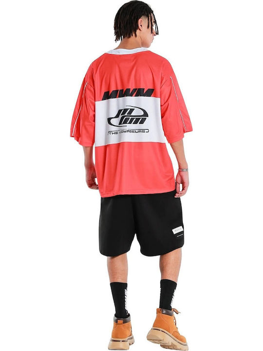 Mod Wave Movement T-shirt Κόκκινο