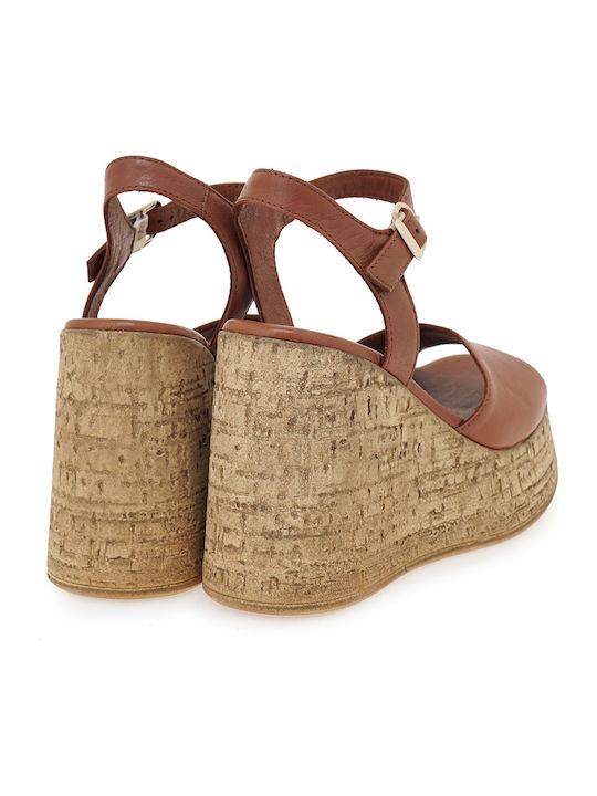 Women's Tabac Brown Platforms