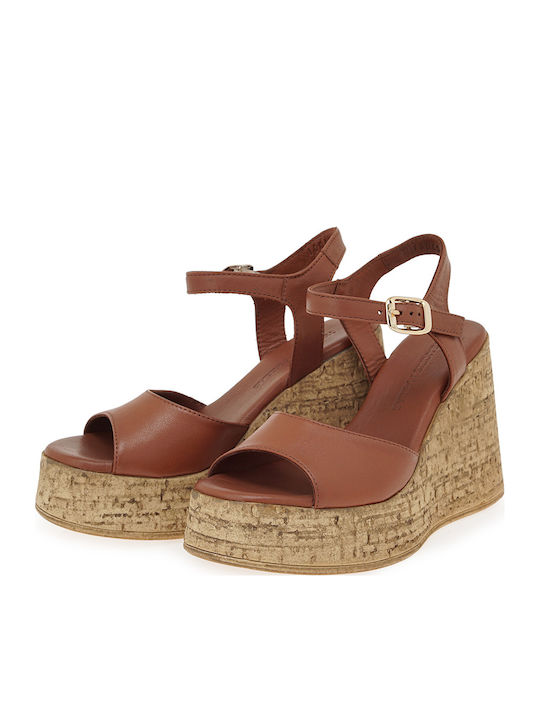 Women's Tabac Brown Platforms